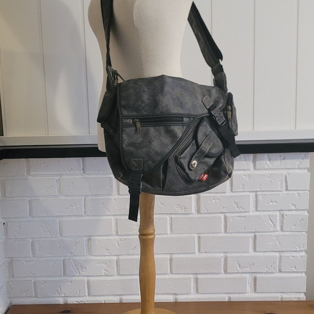 Vintage Diesel cyber tech messenger bag - Picture 2 of 6